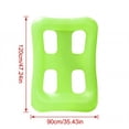 thumbnail image 3 of NAOJIE Pool Floats,Inflatable Floating Raft Chair,Relaxing Support Design with Durable Leak Resistant Material,Pool Floats for Beach Lake River Backyard Party Gathering(Green), 3 of 8
