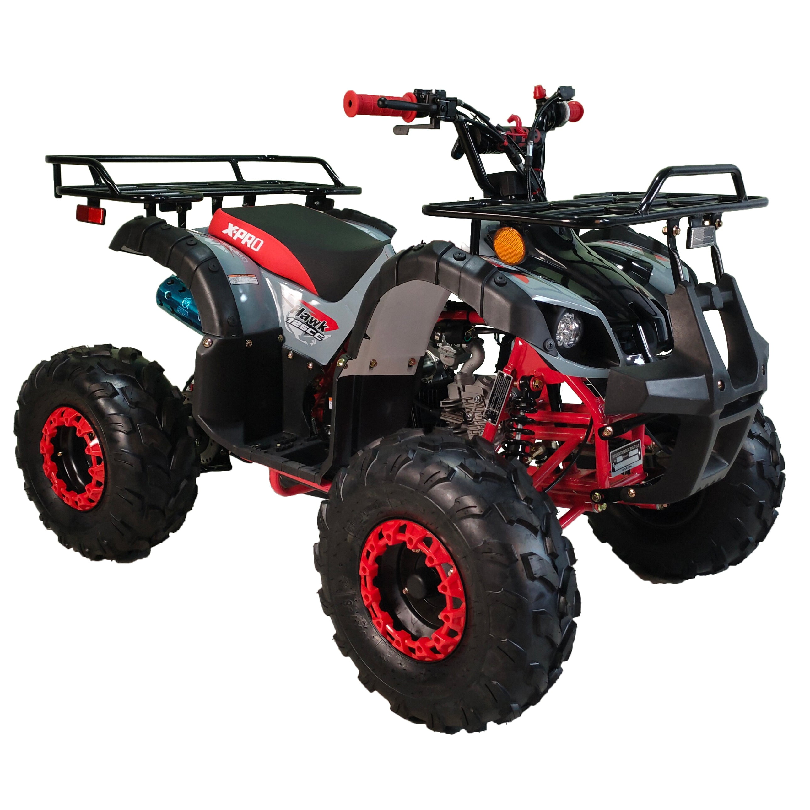 X-Pro Brand New 125cc Gas ATV, Automatic Transmission w/Reverse Remote Control Off-road Big 19"/18" Tires