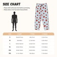 thumbnail image 3 of Balery Strawberry Pantalones de pijama para mujer, pijamas ultraligeros, pantalones de estar por casa-3X-Large, 3 of 6