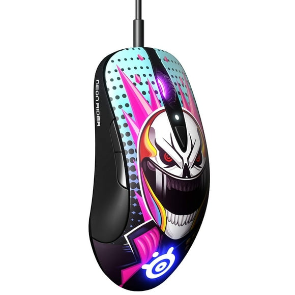 SteelSeries Sensei Ten Neon Rider Edition Gaming Mouse – 18,000 CPI TrueMove Pro Optical Sensor – Ambidextrous Design â