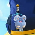 thumbnail image 4 of Soft Cute Bunny Keychain Cute Plush Rabbit Design Soft Comfortable Touch with Hanging Rope Plush Doll Keychain, 4 of 10