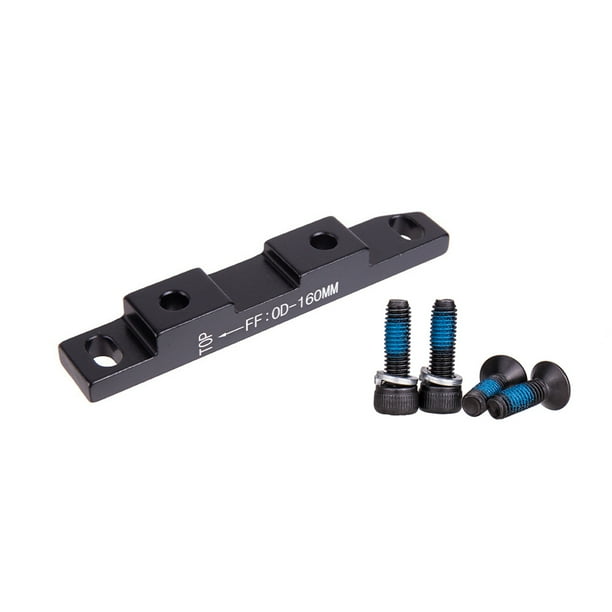 Adaptador de montaje Freno de disco de bicicleta de carretera Adaptador de montaje plano Adaptador de freno de disco ultraligero para rotor de 140 mm / 160 mm Eccomum Adaptador de montaje
