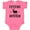 Hot Pink, variant on Inktastic Future Hunter Deer Hunting Boys or Girls Baby Bodysuit