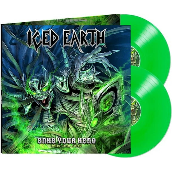 Iced Earth - Bang Your Head - Green - Music & Performance - Vinyl