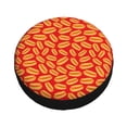 thumbnail image 2 of Kdxio Spare Tire Cover for RV Trailer, Waterproof Wheel Cover,Camper Spare Tire Cover Fit for Rv SUV Truck Travel Trailer 17 inch-A Big Hot Dog, 2 of 8