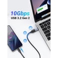 thumbnail image 3 of Adaptador USB a USB C UGREEN, 10 Gbps, paquete de 2, USB C a USB A, 3 of 9
