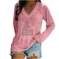 thumbnail image 2 of Aloohaidyvio Christmas Hoodies,Woman Long Sleeve T-Shirt Christmas Printing Hooded Blouse Tops, 2 of 5