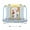 Blue Forest, variant on 55 inch Round Kids Trampoline, Bouncing Trampoline with Safety Enclosure Net, Basketball Hoop, Capacity for Indoor & Outdoor Small Toddler Trampoline,Blue Forest