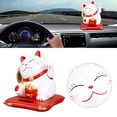 thumbnail image 4 of Lucky Cat, Wealth Welcoming Cat Energy Saving  For Home For Restaurant For Office White, 4 of 8