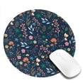 thumbnail image 2 of Disketp Colorful Flowers Small Mouse Pad 7.9x7.9 Inches,Washable Round Mousepad For Office Laptop Computer,Non-Slip Rubber Base Mouse Pads For Wireless Mouse, 2 of 9