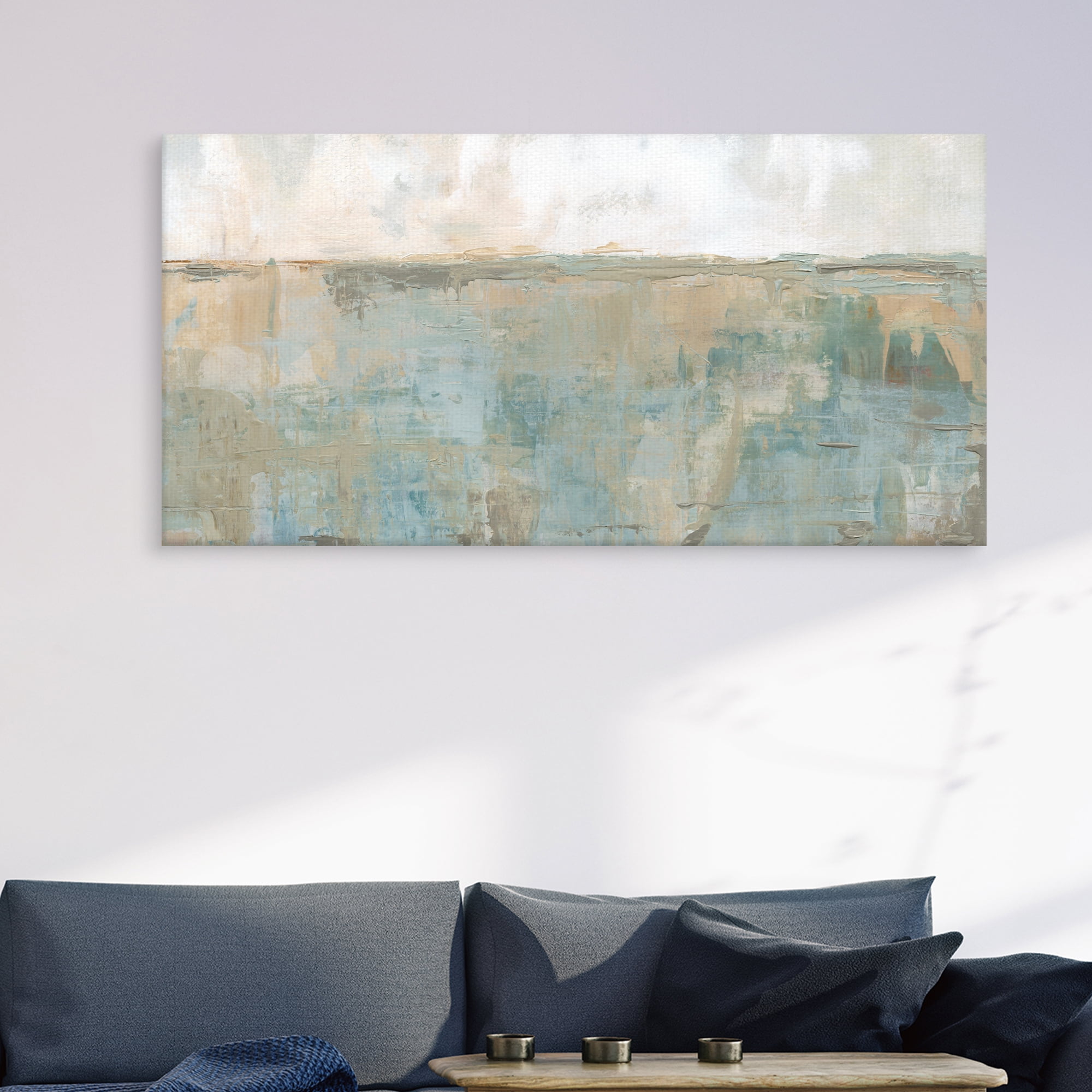 Distant Fields by Carol Robinson Canvas Art Print