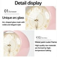 thumbnail image 5 of Kugisaki Analog Alarm Clocks Retro Backlight Cute Simple Design Small Desk Clock with Night Light Silent Non-Ticking for Kids,Bedroom,Bedside Desktop Decor, 5 of 8
