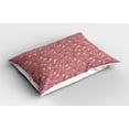 thumbnail image 2 of Ambesonne Ice Skates Pillow Sham 2 Pack, Tools of Outdoor Sports, 36"x20", Pale Ruby Rose, 2 of 3