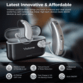 thumbnail image 2 of Vivtone Lucid508 Hearing Aids, OTC Rechargeable for Seniors & Adults Behind-the-ear, Silver, 2 of 7