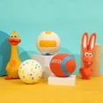 thumbnail image 6 of Pet dog toys  Latex soundtrack rugby football volleyball soundtrack toy bite resistant venting squeaky pet cat toy (C24-B football), 6 of 7