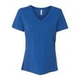 thumbnail image 1 of Bella Canvas 6405 Missy Jersey T-Shirt à Manches Courtes à Col en V, S, 1 of 2