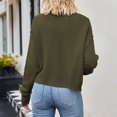 thumbnail image 7 of Diufon Knit Cardigan for Women Fall Casual Solid Color Coats Long Sleeve Button Sweaters, 7 of 7