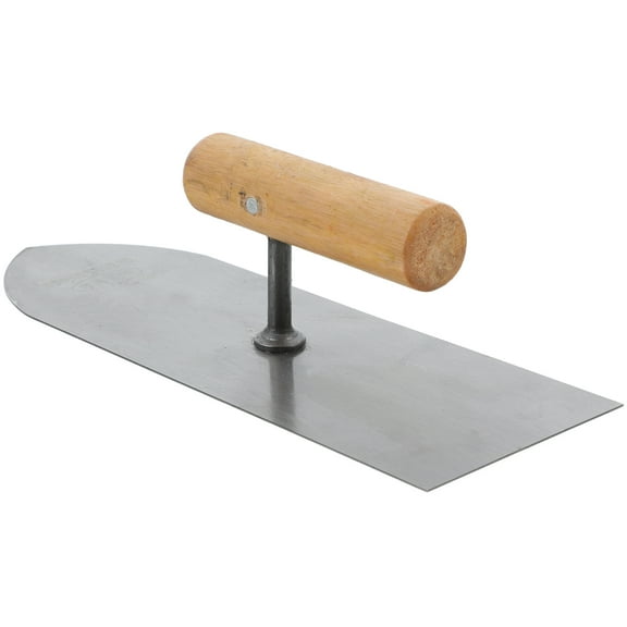 Mobestech Steel Masonry Trowel with Wood Handle for Home Use - Precise Finishing and Comfortable Grip