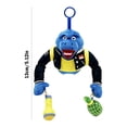 thumbnail image 2 of Gaiwos Animal_OG_v1 Large Keychain Plush 5.12 inches, Cute Bomb Monkey Plush Pendant, for keychain, Car,Bag, Backpack Decoration, 2 of 6