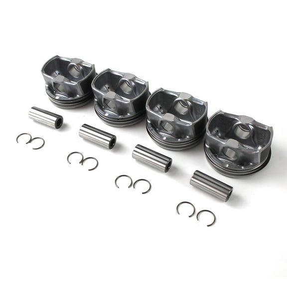 POLARPRA Engine Piston & Rings Set 23041-2E210 for Kia Soul Forte Forte5 Forte Koup 2.0L 2014 2015 2016 2017 2018 Aftermarket Parts