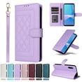 thumbnail image 2 of Leather Wallet With Card Holder Zipper Phone Case For Xiaomi 12 Pro PU Leather Magnetic Handbag Zipper Pocket Card Slots, 2 of 11