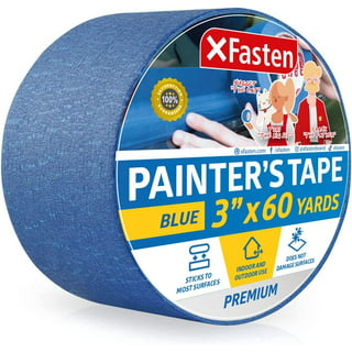  STIKK Painters Tape - 5pk Blue Painter Tape - 1.5 inch x 60  Yards - Paint Tape for Painting, Edges, Trim, Ceilings - Masking Tape for  DIY Paint Projects - Residue-Free