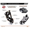 thumbnail image 3 of ICETRAX V3 Tungsten Winter Ice Grips for Shoes and Boots - Ice Cleats for Snow and Ice, StayON Toe, Reflective Heel, 3 of 6