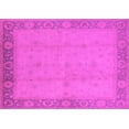thumbnail image 1 of Ahgly Company Indoor Rectangle Oriental Pink Traditional Area Rugs, 7' x 10', 1 of 4