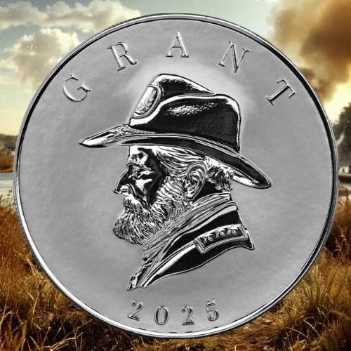 2025 SC Silver Commander Series: Grant 5 oz Coin - Walmart.com