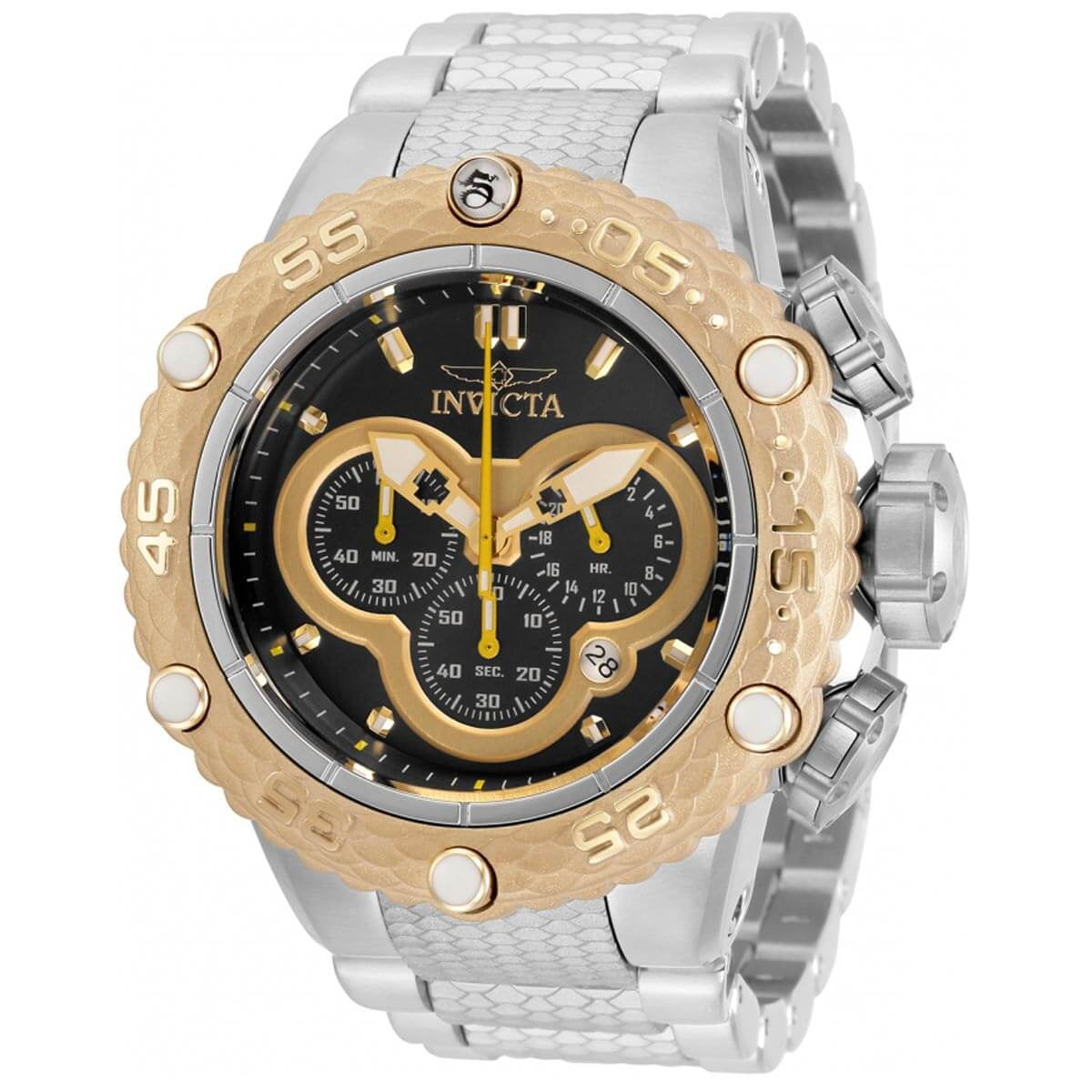Invicta 31574 Men s Subaqua Noma VI Black and Gold Dial Watch Walmart