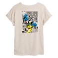 thumbnail image 2 of Marvel Wolverine - Comic Book Panels - Women's Oversized Graphic T-Shirt, 2 of 4