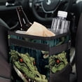 thumbnail image 6 of Crocodile Foldable Car Garbage Can with Lid and Leak-Proof, Hanging Storage Bag - Trash Can for Car, Car Trash Can, Mini Trash Can, 6 of 6