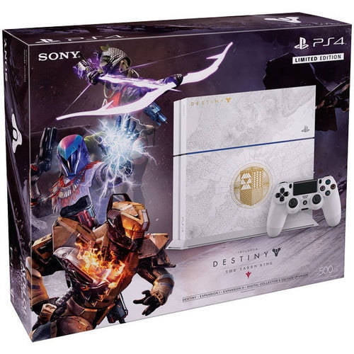 Playstation 4 500gb Limited Edition Destiny The Taken King Bundle Ps4 Walmart Com Walmart Com