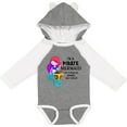 thumbnail image 3 of Inktastic I'm a Pirate Mermaid-like a regular mermaid, only cooler Boys or Girls Long Sleeve Baby Bodysuit, 3 of 5