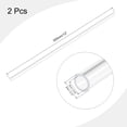 thumbnail image 2 of Unique Bargains Tube Rond en Acrylique Rigide Transparent 6mm ID x 8mm OD x 305mm Lot de 2, 2 of 6