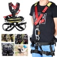 thumbnail image 4 of Lishi Full Body Safety Harness for Outdoor Rock Climbing, Mountaineering, and Rappelling, 4 of 12
