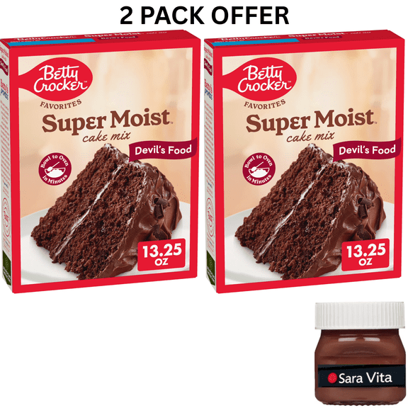 Betty Crocker Favorites Super Moist Devil's Food Cake Mix, 13.25 oz