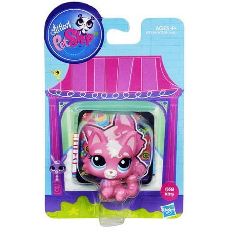 Littlest Pet Shop Bobble In Style Kitty Figure