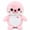 pink, variant on LALAPAWLOV 10 Inch Seal Plush Toy, Cute Chubby Seal Stuffed Animal Plushie, Soft Plush Seal Toy for Kids Girls, Pink or Gray Seal Stuffed Animal, Birthday Christmas Valentine Easter Gift
