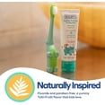thumbnail image 3 of Dr. Talbot's Toddler Training Toothbrush and Natural Kids Toothpaste with Citroganix - 1.6 oz - Fluoride-Free Toothpaste and Toddler Toothbrush - 6+ Months - Alligator, 3 of 8