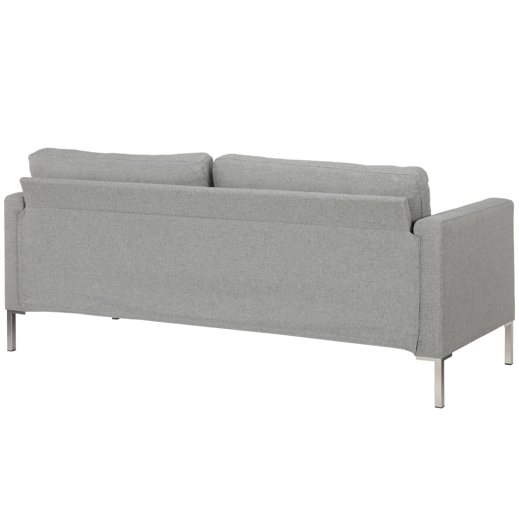 DHP Lexington Modern Sofa & Couch, Living Room Furniture, Gray Linen - image 12 of 15