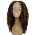 thumbnail image 2 of LUXLUXE Serenity Curly Ringlet 22 in Long Lace Front Wig, Heat Resistant Fibers, Medium Brown Color, 2 of 7