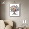 thumbnail image 5 of Butterfly Tree Colorful Canvas Wall Art by Art Remedy, Silver Floater Frame, 24"x30", 5 of 7