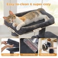 thumbnail image 5 of PAWZ Road 36" Cat Tree for Indoor Cats with Cat Condo Scratch Posts Cozy Hammock and Scratch Ladder, Dark Gray, 5 of 10