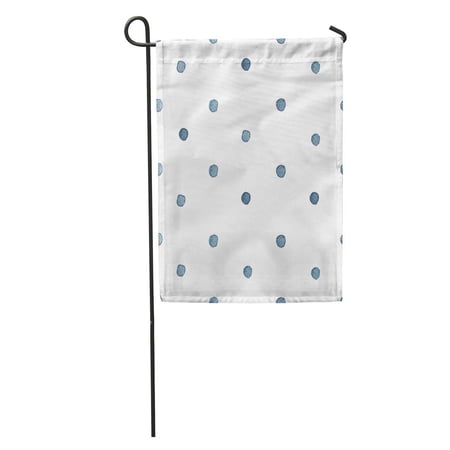 SIDONKU Colorful Dot Watercolor Polka Drawn Abstract Back Blank Blended Brush Garden Flag Decorative Flag House Banner 12x18 inch