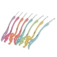 thumbnail image 3 of 8 Piezas de Agujas de Tejido Soledad de Aluminio Multicolor, 3 of 7