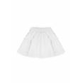 thumbnail image 4 of Forever 21 Tiered Ruffle Lace-Trim Mini Skirt, Color-White, Size-L, 4 of 6