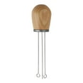 thumbnail image 1 of Rongfmy Handle Coffee Tamper Coffee Tamper Non-Rust Coffee Press Tool,Espresso Tamper, Titanium grey beech, 1 of 8