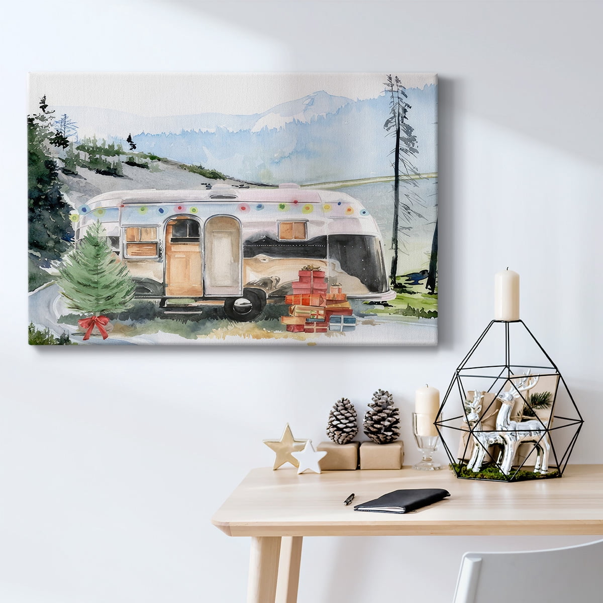Holiday Vacation I- Gallery Wrapped Canvas