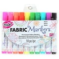 thumbnail image 1 of Tulip Fabric Markers 10/Pkg-Neon, 1 of 8
